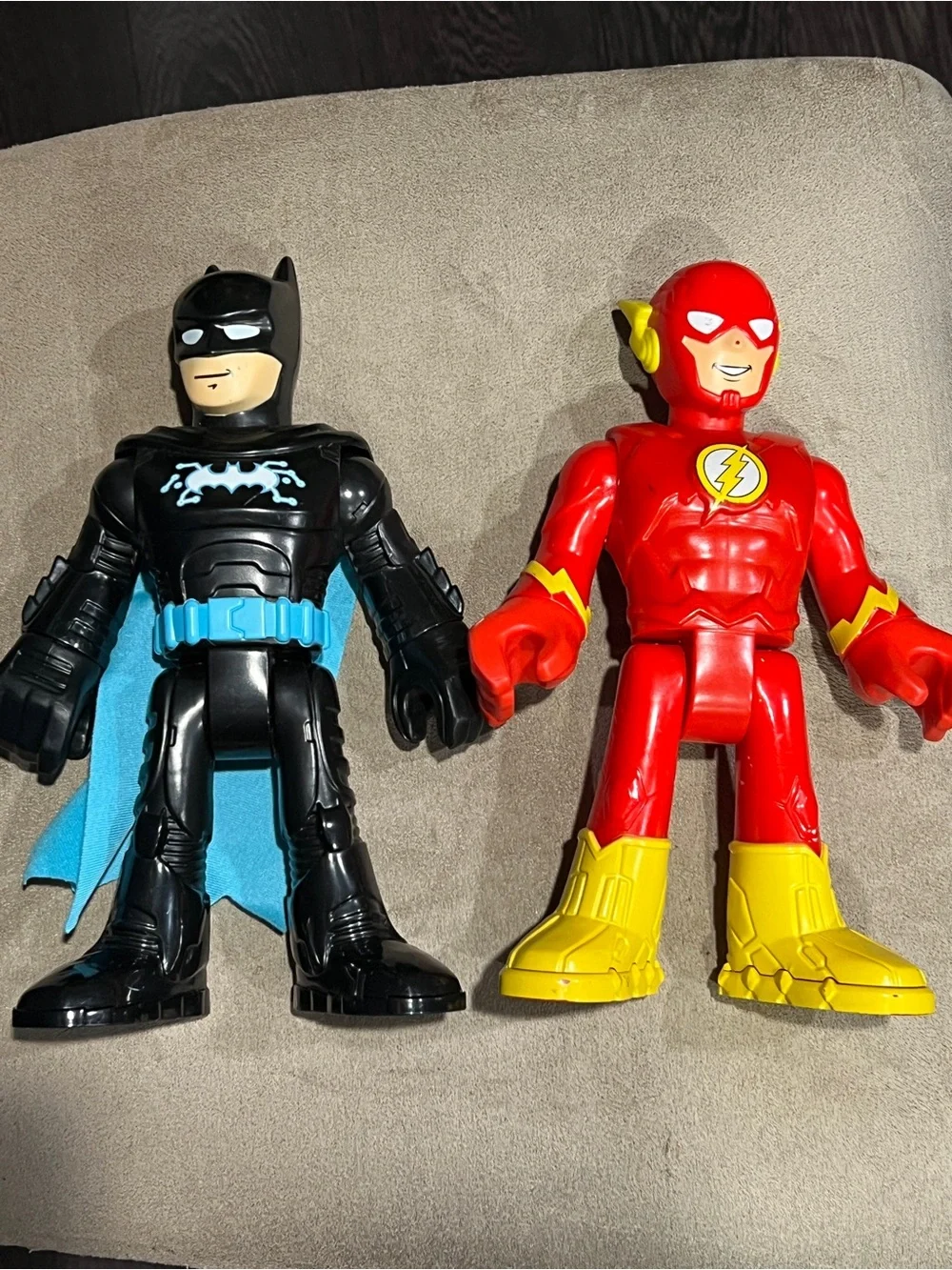 Imaginext XL Batman & Flash figure 10” tall DC comics justice league